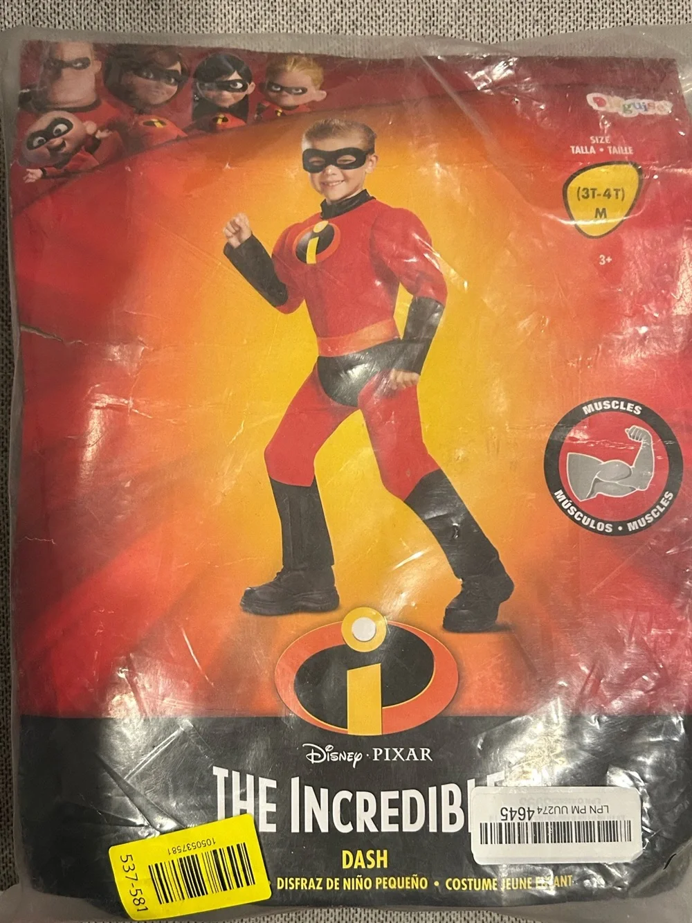 The Incredibles Dash Costume ~ MISSING MASK - Picture 3 of 7